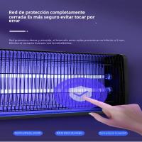 Lampara Eléctrica Repelente De Insectos 20W Mosquitera UV Atracción Para Control De Plagas Instalación Self-Contained 110V/220V - details 1