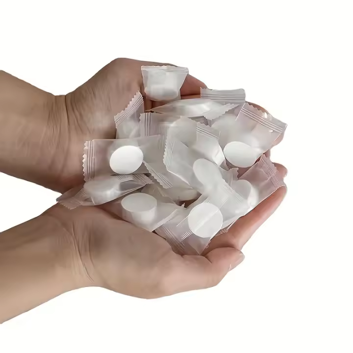 Toallas Comprimidas Desechables 150pcs Toallas De Rostro Suaves Para Limpieza No Tejidas Toallas De Mano Para Maquillaje - 1