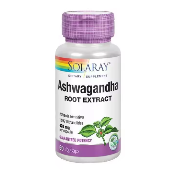 Solaray Ashwagandha 60v Cápsula - 1
