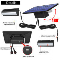 Lámpara Solar De Cadena De 3m Con Interruptor De Tirón Mejorada Para Exterior E Interior Adecuada Para Granero Balcón Y Ponedero Luz LED De Estilo Art Déco Protección IP65 Fuente De Alimentación Solar - details 4