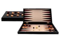 Backgammon lacado negro  Black Series de Aquamarine games CP033. - details 0
