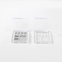 Caja Vacia De Sombras De Ojos Recargable Contenedor Para Labial Y Rubor DIY Tray De Polvo Maquillaje De ABS Material - details 3