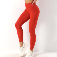 Leggings Deportivos mujer sin costura, High Belt, compresión y efecto push-up - details 4