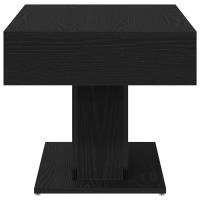 Mesa de Café vidaXL Negra Roble 96x50x45 cm Madera - details 5
