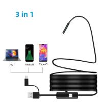 Cámara HD Mini Endoscopia Impermeable IP67 Para Teléfono Android Inspección De Tubos Industrial Auto Herramienta De Detección De Fallas - details 1