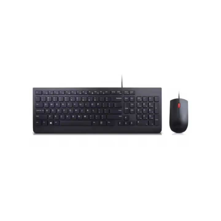 Lenovo - 4X30L79915 teclado Ratón incluido Universal USB QWERTY Español Negro 4X30L79915 - 1