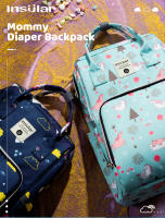 Bolsa De Pañales Insular Para Mamá Con Organizador Materno Estilo Mochila Para Carrito De Bebé Material Síntesis Tamaño Medio - details 0