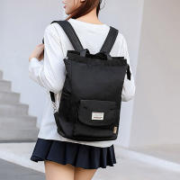 Mochila De Mujer Impermeable Estilo Coreano Con USB Para Portátil De 13-15.6 Pulgadas Mochila De Cuero Oxford De Moda Para Estudiantes - details 15