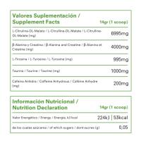 Protella Pre-Entreno 280g - Pre-Workout - Energía, resistencia, fuerza y enfoque mental como nunca antes. - details 2