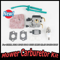 Kit De Carburador Para Cortacésped STIHL FS38 FS45 FS46 FS55 KM55 HL45 Con Filtro Compatible Con Modelos C1Q-S66 C1Q-S71 C1Q-S97 C1Q-S186 - details 0