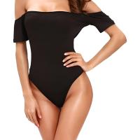 Body sexy negro con hombros descubiertos marca generica - details 0