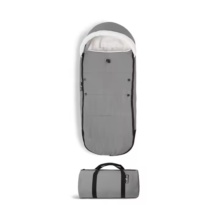 Babyzen saco silla yoyo con forro polar color gris - 1