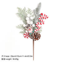 Adorno De Navidad 30CM Árbol De Navidad Ornamento De Nieve Pino Para Decoración Del Hogar Regalos De Año Nuevo Accesorio De Guirnalda - details 11