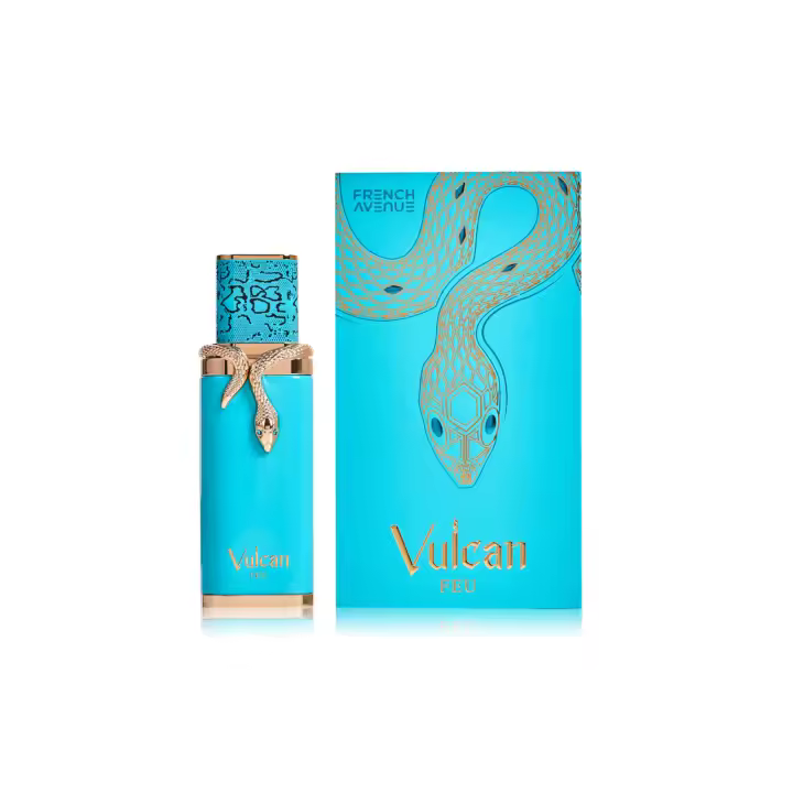 Perfume Árabe French Avenue Vulcan Feu Eau de Parfum 100ml Unisex Original Oriental Frutal Amaderado - 1