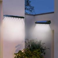 Lámpara De Pared Solar 4/8LED Para Jardín Exterior Impermeable Decorativa Para Balcón Escaleras Valla Iluminación Atmosférica - details 4