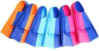 Aletas de natación de pato amarillo pequeño para niños adultos, braza libre, aletas cortas de silicona, equipo de buceo profesional - details 1