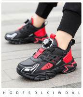 Zapatos Deportivos Casuales Para Niños Transpirables Primavera Otoño Moda Juvenil Zapatillas Con Cordones Y Hebilla Material Superior De Cuero Suela EVA - details 17