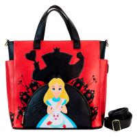 LOUNGEFLY MOCHILA  CONVERTIBLE BOLSO ALICIA REINA DE CORAZONES ALICIA mujer hombre EN EL PAIS DE LAS MARAVILLAS - details 0