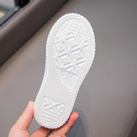 Zapatos De Lona Para Niños Y Niñas Estilo Cuatro Estaciones Bordado Blanco Dibujos Animados Niños Y Niñas Rosa Suave Antideslizante Casual - details 6