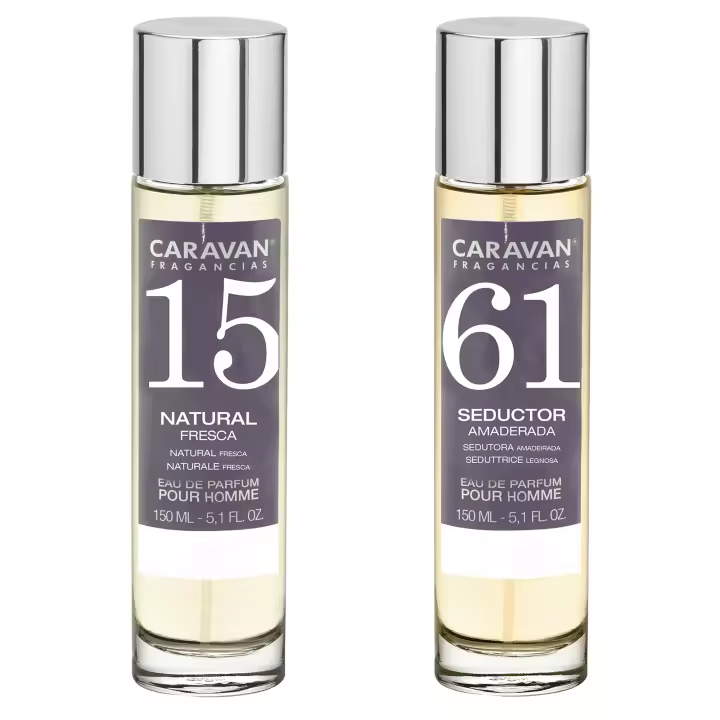 Set de 2 perfumes caravan hombre nº61 y nº 15 - 1