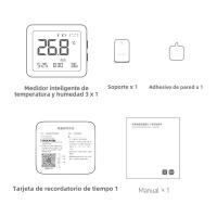 Termómetro Y Higrómetro Inteligente XIAOMI Mi Bluetooth Digital Sin Fuerza Compatible Con Mijia Para Medición De Temperatura Y Humedad - details 18