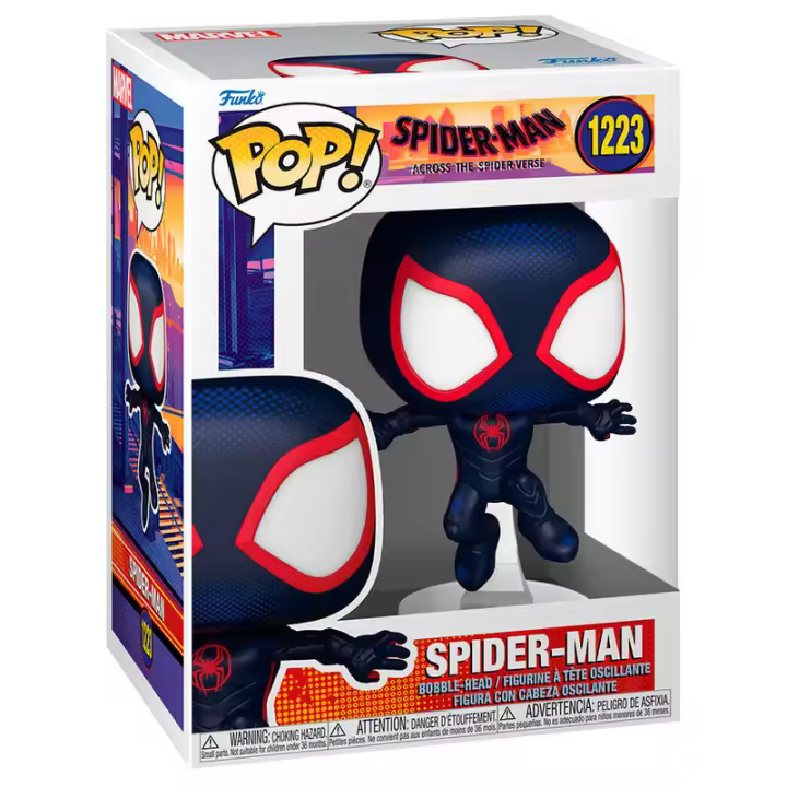 Figura Pop Marvel Spiderman Across The Spiderverse Spider-Ma-Figura de Vinilo Coleccionable - Idea de Regalo- Mercancia Oficial - Juguetes para Niños y Adultos - Movies Fans - Muñeco para Coleccionistas y Exposición - 1