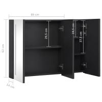vidaXL Mueble de baño con espejo LED 89x14x62 cm - details 7