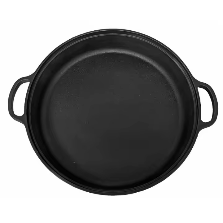 Paellera de Hierro Fundido 35 cm, Ideal para Cocina en Exteriores - Garhe 17517 - 1