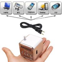 Mini Radio Portátil Recargable FM Con Bluetooth Voz Adecuado Para Computadora Móvil MP3 Musica Características Especiales - details 6