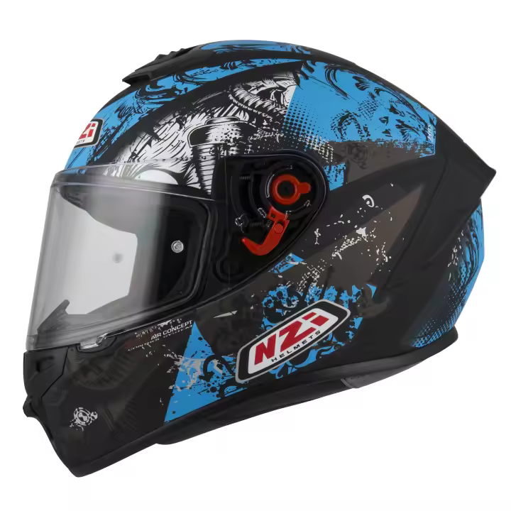 Casco de Moto Integral Trendy NZI - Diseño Deportivo - Seguridad Garantizada - 1