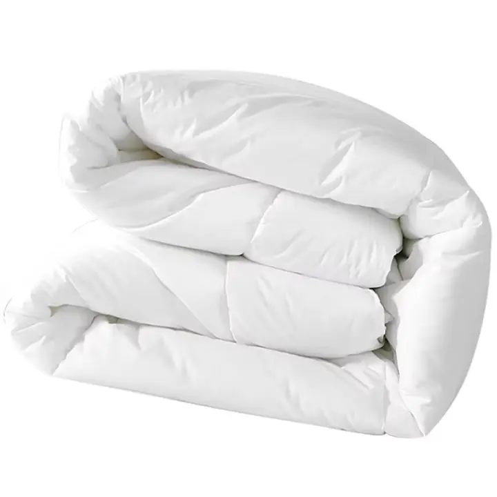 Edredón, Relleno Nórdico Microfibra 400 gr/m2, Edredón para Cama de Fibra Hueca Siliconada Color Blanco, Suave, Cálido Minimalista - (Cama 90/105/135/150/180 - Blanco),  Envío desde España - 1
