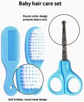 Kit de 8 piezas para el cuidado del bebé, kit profesional de cortauñas para bebés, no tóxico sin BPA, kits de aseo para bebés para viajes y hogar (azul) - details 1