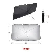 Parasol De Protección Solar Para Coche Protector De Ventosa Para Parabrisas Accesorios De Verano Para Interior Del Coche - details 24
