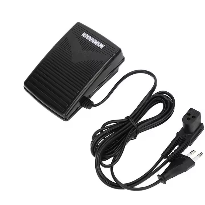 Pedal de control de pie para la máquina de Coser: pedal de control de pie con cable de Alimentación compatible Con La máquina de Coser Singer 974 - 1