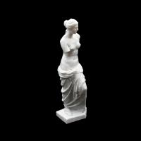 Gissed Escultura Decorativa Venus de Milo en Resina con Acabado Granito Blanco – Réplica Clásica de la Antigua Grecia con Detalles Sofisticados – Elegante Estatua de 30 cm para Hogar, Oficina y Espacios Culturales – Ideal para Coleccionistas y Amantes del - details 3