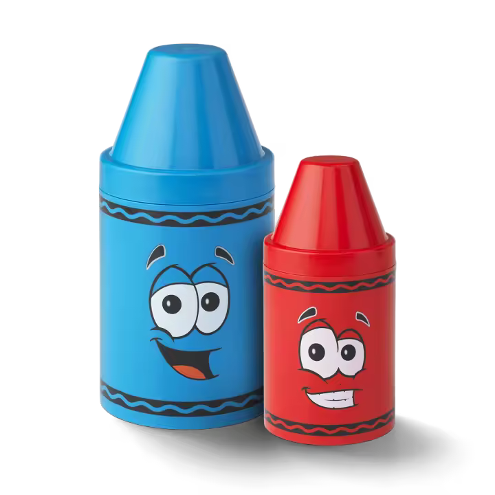 Room Copenhagen Set de Escritorio Crayola con Organizadores en Forma de Lápiz Crayola Azul y Rojo - 1