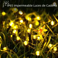 Luces De Cadena LED Solar Para Exteriores Impermeables Luz De Navidad Para Jardín Patio Bodas Decoración De Año Nuevo - details 6