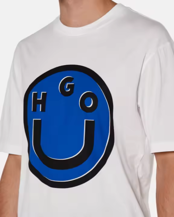HUGO 50525333 NIMPER Camisetas Manga corta Hombre Blanco - 1