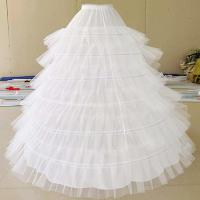 Falda De Novia Crinolina Slip Suelta Para Vestido De Baile Y Boda Material De Poliéster Técnica De Crocheteado Adulto - details 7