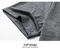 Camiseta Deportiva De Hombre Para Verano Con Mangas Cortas Secado Rápido Transpirable Absorbedor De Sudor Top Casual Ligero - details 12