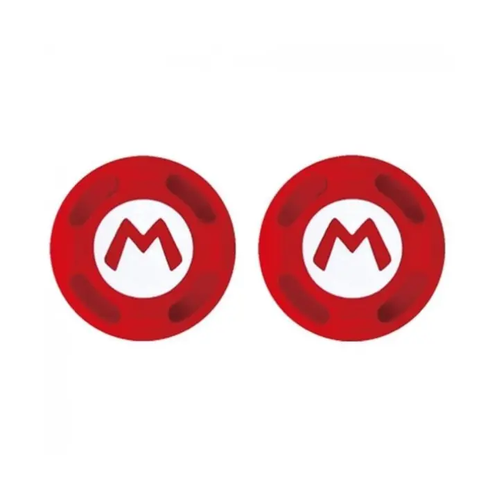 GRIPS JOYSTICK PARA NINTENDO SWITCH, LITE, GOMA PROTECTOR, M DE MARIO BROS - 1