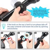 Lance De Espuma Portátil Para Automóvil Con Rojellador De Alta Presión 3 Grados Juego De Agua Limpieza Herramienta De Lavado De Coche Para Jardín - details 1