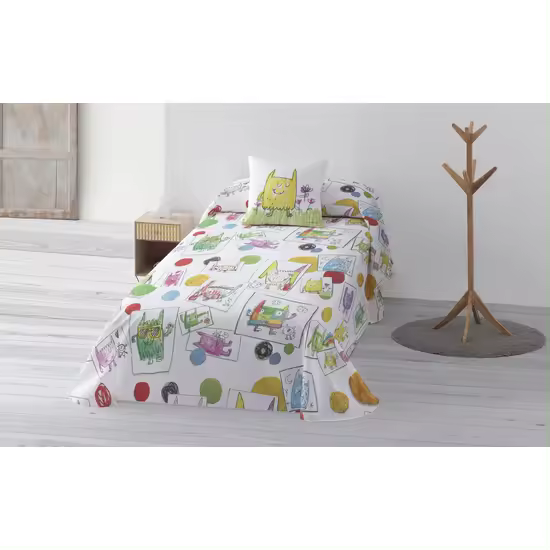 BL BELUM - Colcha Bouti Tamaño 280x270 Tamaño Adecuado - Colcha Bouti Diseño y Estilo junto con Calidad del Material - Colcha Bouti Tacto Extrasuave Sostenibilidad y Producción Ética - Colcha Bouti 100% Made in Spain - 1