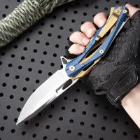 Cuchillo Plegable Táctico Para Campo Y Supervivencia Transformer Cuchillo De Defensa Acero Inoxidable Abertura Rápida Sin Resorte - details 5