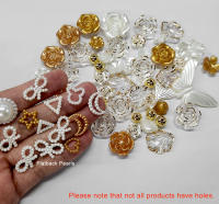 30g/bag Perlas De Rosas Barrocas Imitación Con Lazo DIY Accesorios De Joyería Material Plástico Proveniente De Zhejiang China - details 0