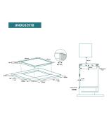 Meimon Placa de inducción Johnson , Cristal Blanco, 3 Zonas de Cocinado, Potencia Total de 7,4 kW, Función Booster, Control Táctil Independiente, Temporizador hasta 99 min, Seguridad con Bloqueo Infantil y Apagado Automático, 9 Niveles de Potencia. - details 1