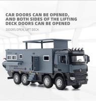 Mercedes Benz Nomadismo Vehículo De Tierra Modelo Aluminio 1:32 Con Sonido Y Luz Coche Miniatura Para Colección Juguete Educativo Para Niños - details 6