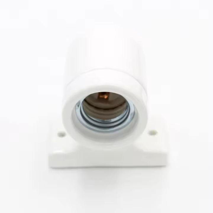 Soporte De Bombilla De Cerámica E27 Para Lámpara De Mesa Y Techo 110-220V Douille Enchufe Lampholder DIY Uso Doméstico Vintage - 1