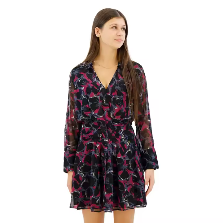 Pepe Jeans Vestido Corto De Manga Larga Ada - 1