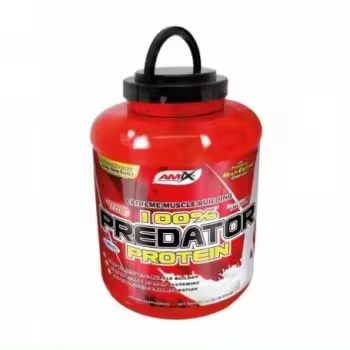 Amix Nutrition Amix Predator Protein 2Kg - Proteína Concentrada 100% - Ganancia Muscular - Recuperación Muscular - Aumento Masa Muscular - 1